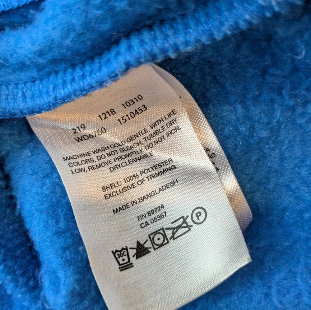 Columbia Blue Fleece Jacket 4T